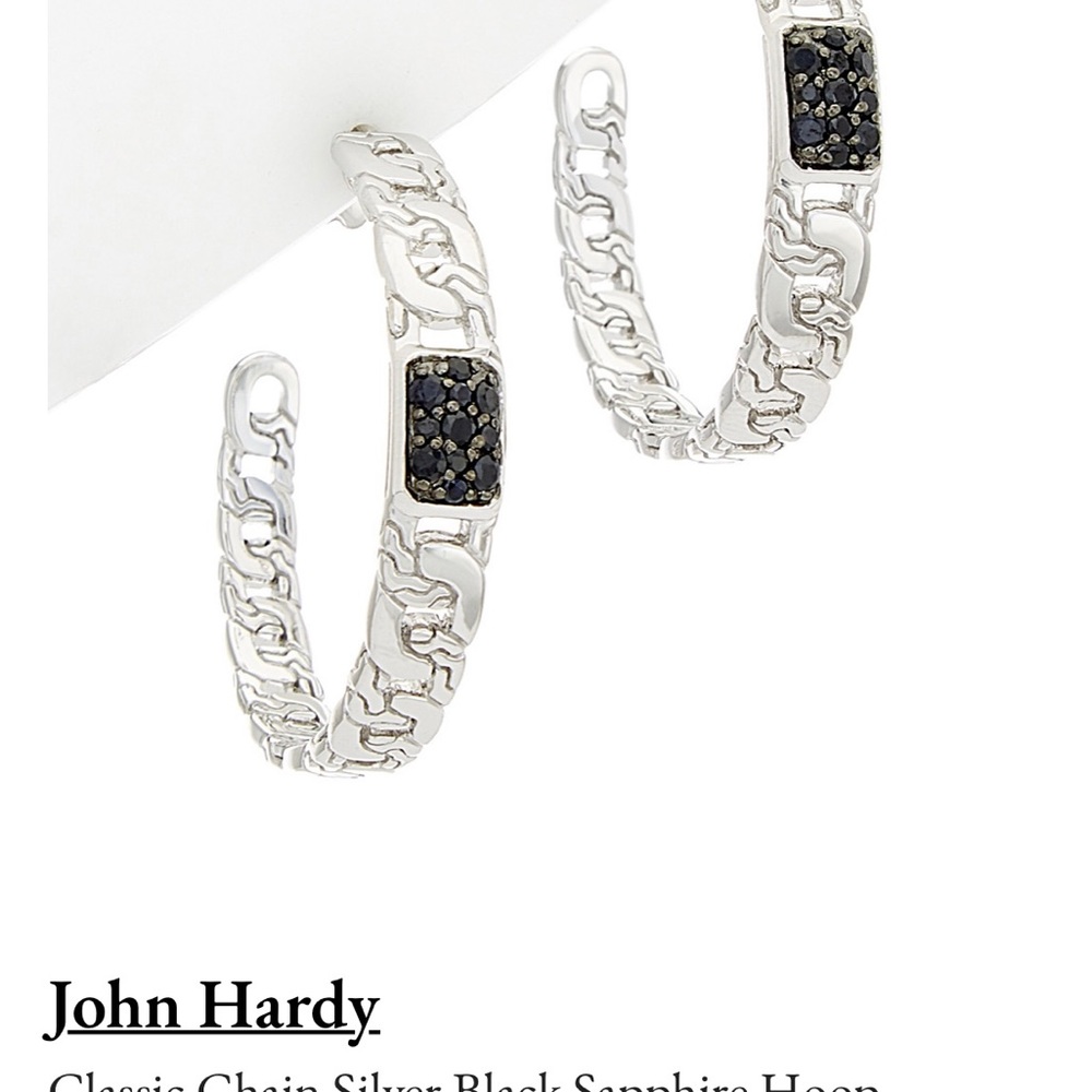 Authentic John Hardy Hoop Earring